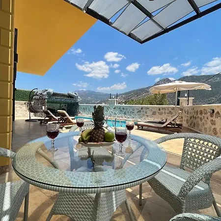 Kalkan Merkez'de Salincakli, Ferah Villa-awz174 Villa Kaş