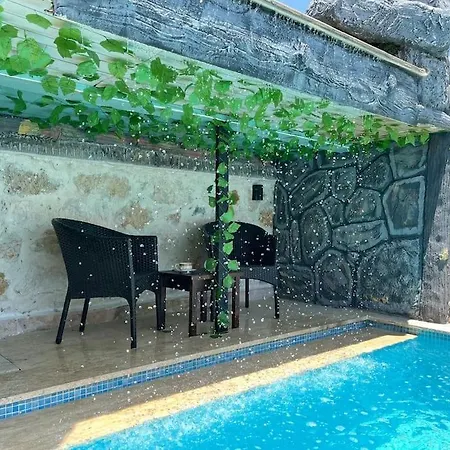 Kalkan Merkez'de Salincakli, Ferah Villa-awz174 * Kaş