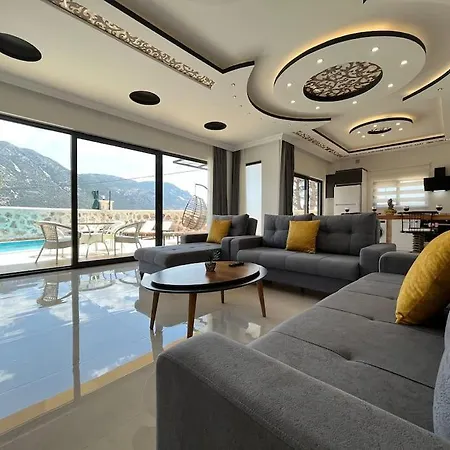 Villa Kalkan Merkez'de Salincakli, Ferah Villa-awz174 Kaş