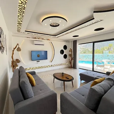 Kalkan Merkez'de Salincakli, Ferah Villa-awz174 *